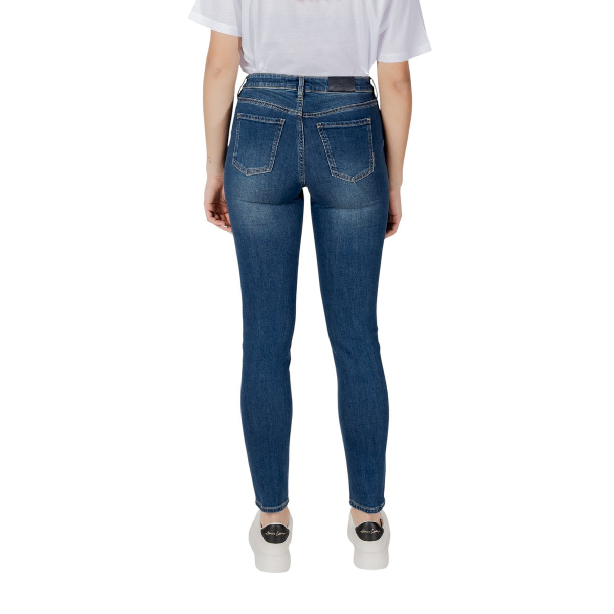 Armani Exchange — Jean stretch XW000123 bleu clair femme — vue 2