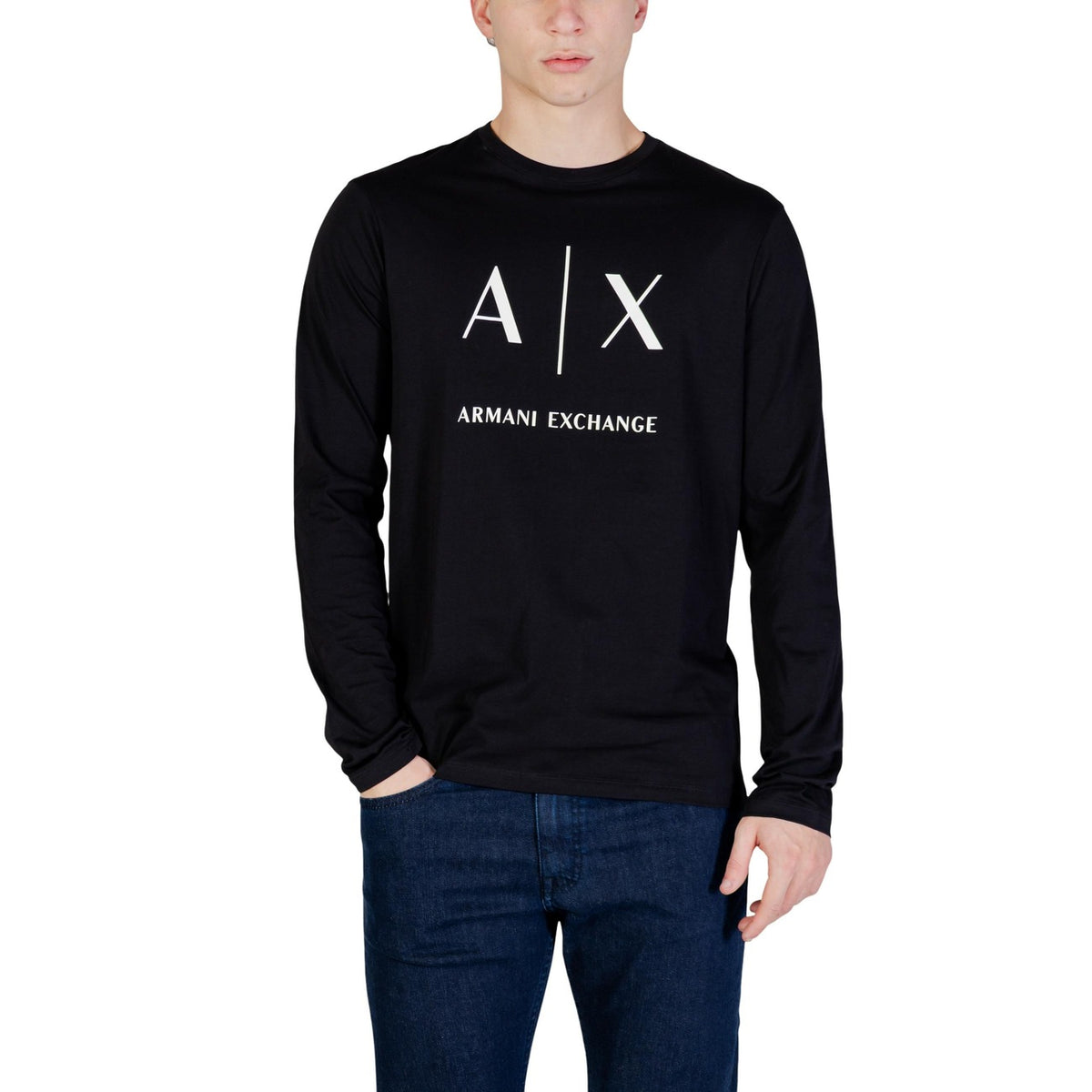 Armani Exchange — T-shirt manches longues XM002684 homme