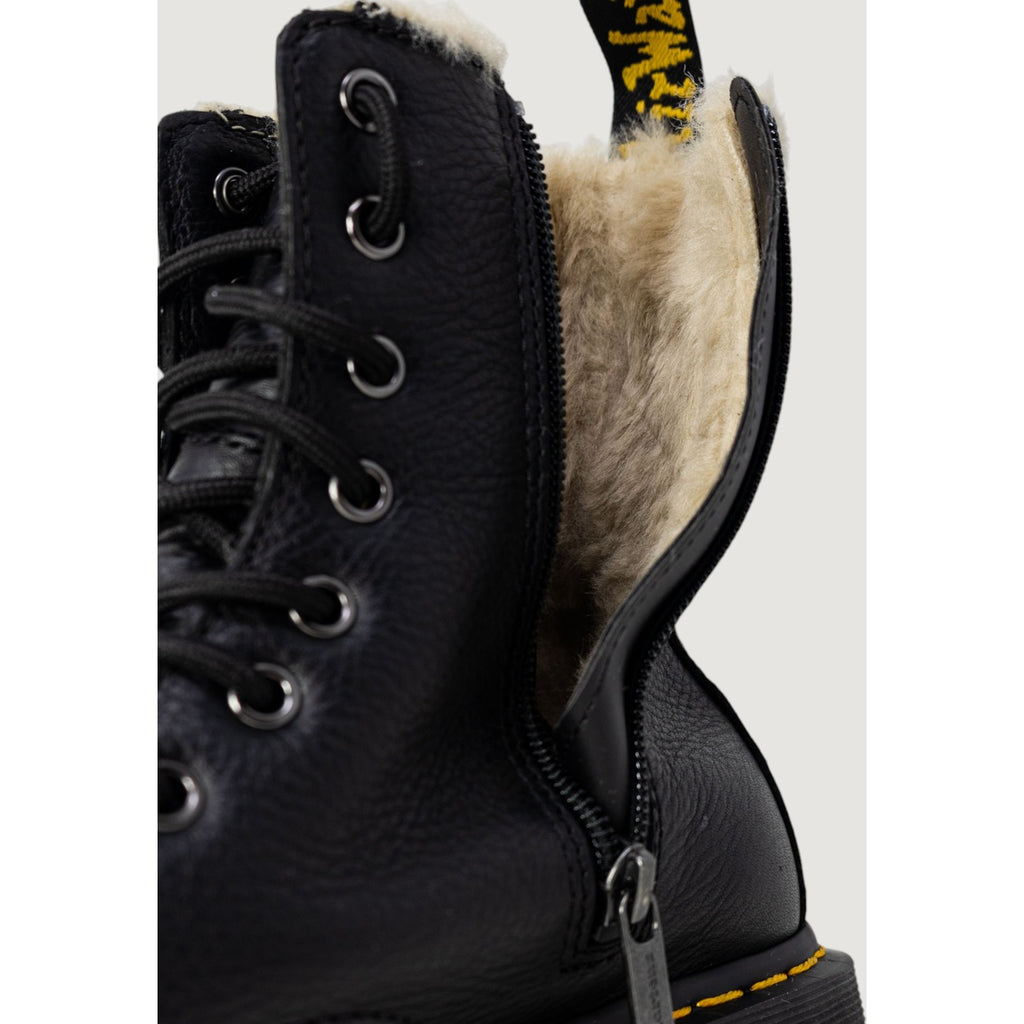 Dr. Martens — Bottes réf. 25637001 en cuir noir femme — vue 4