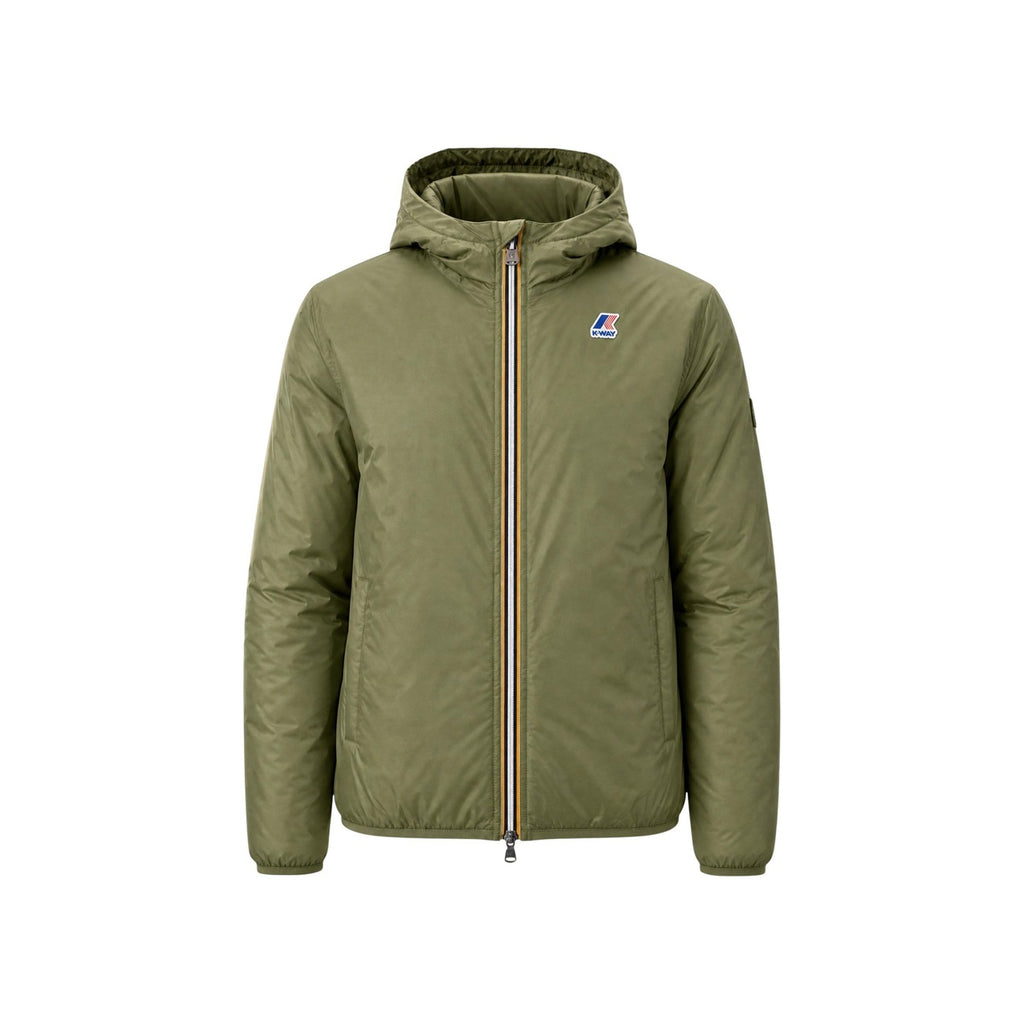 K-Way — Herrenjacke Jack Spacer Nylon Double schwarz — Ansicht 5
