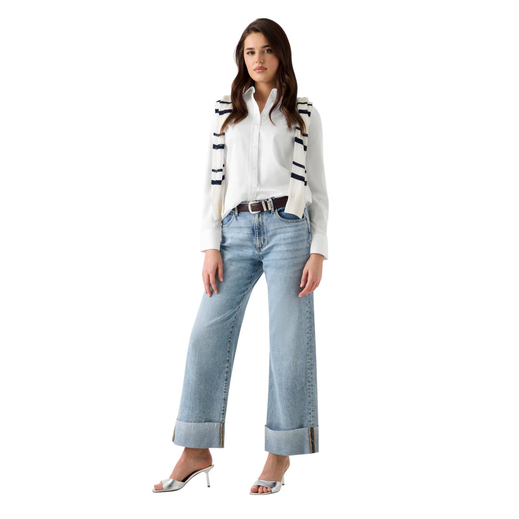 Guess — Hemd New Cate Shirt für Damen - Farbe weiß — Ansicht 2