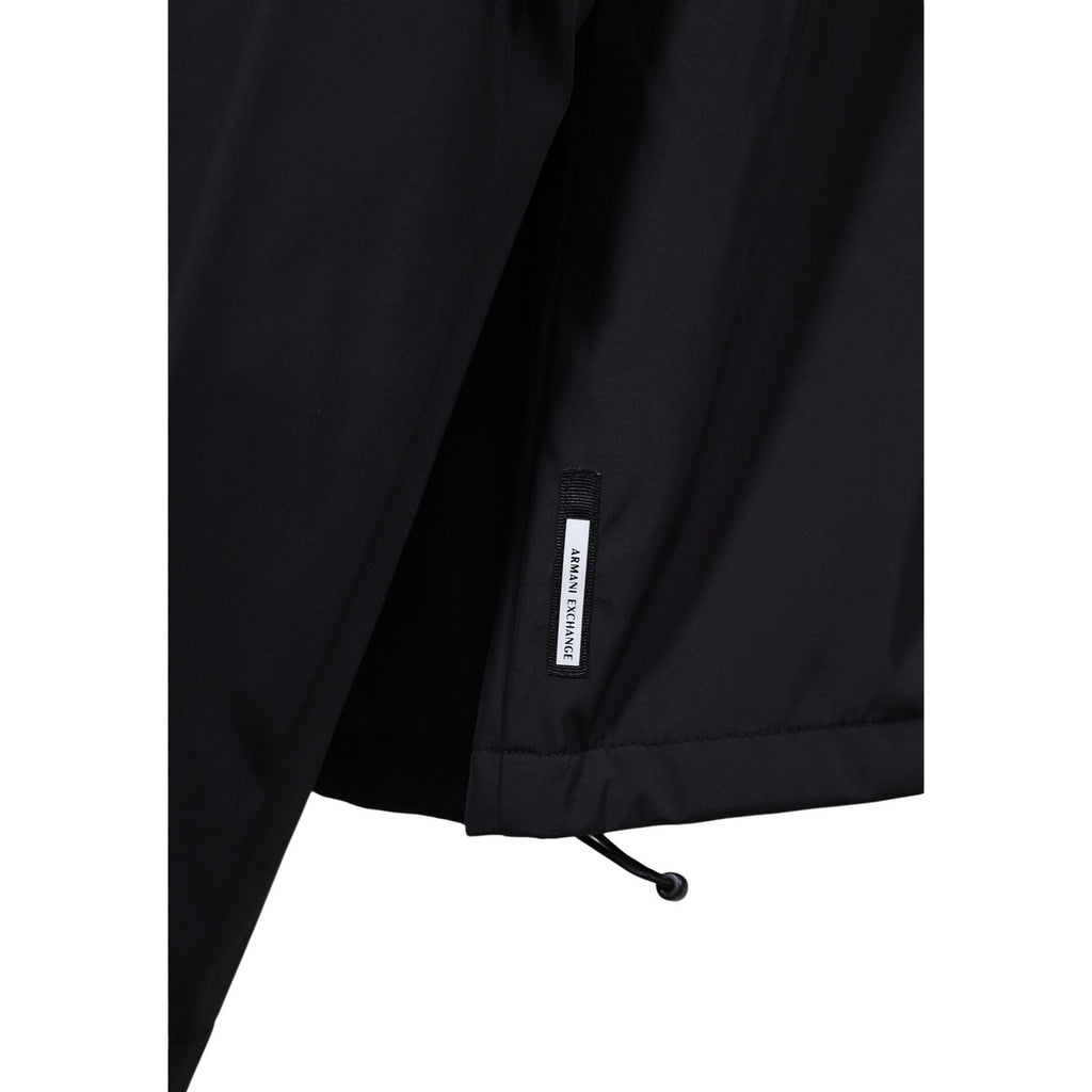 Armani Exchange — Blouson noir homme — vue 5