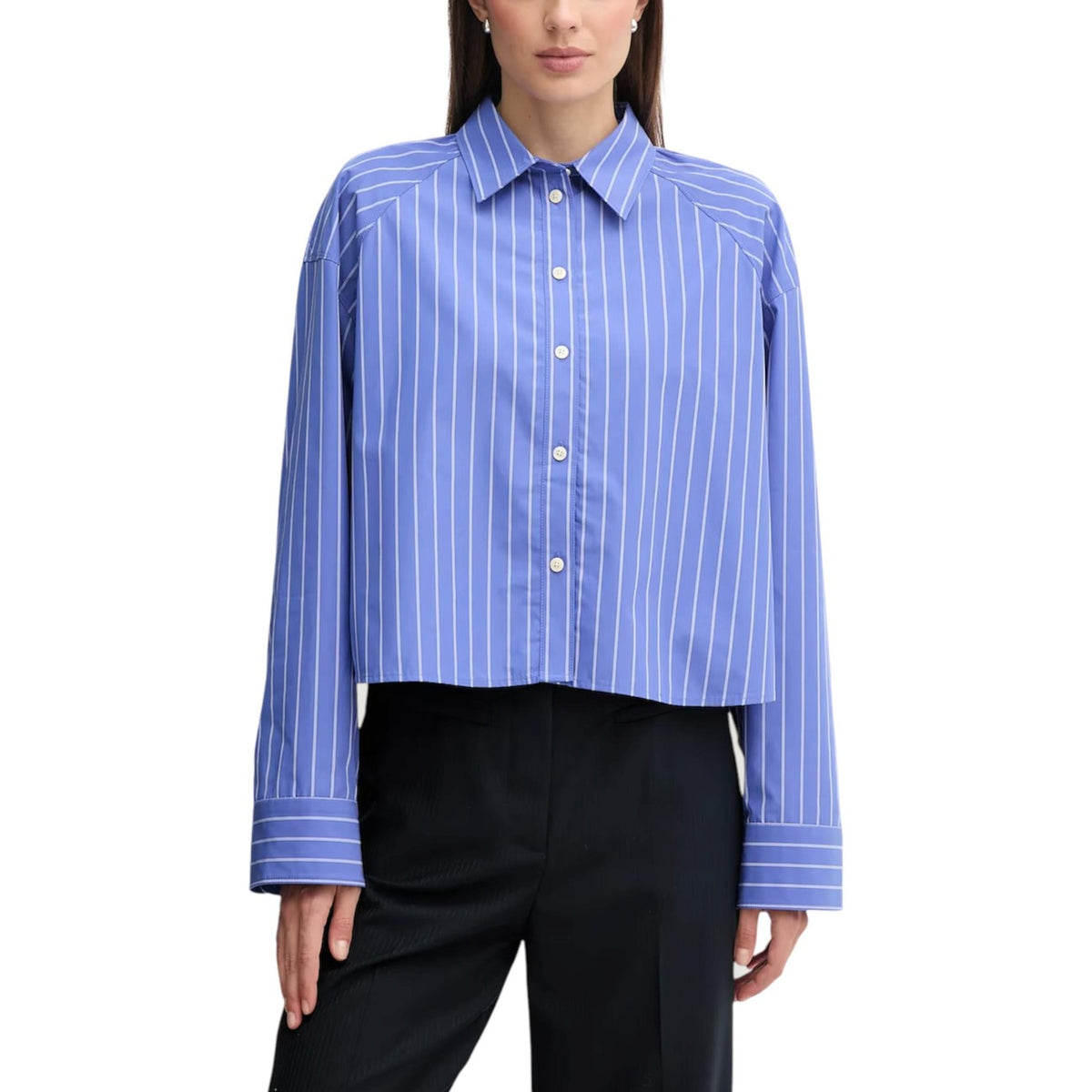 Calvin Klein Jeans — Dameshemd gestreept blauw LV047C118G