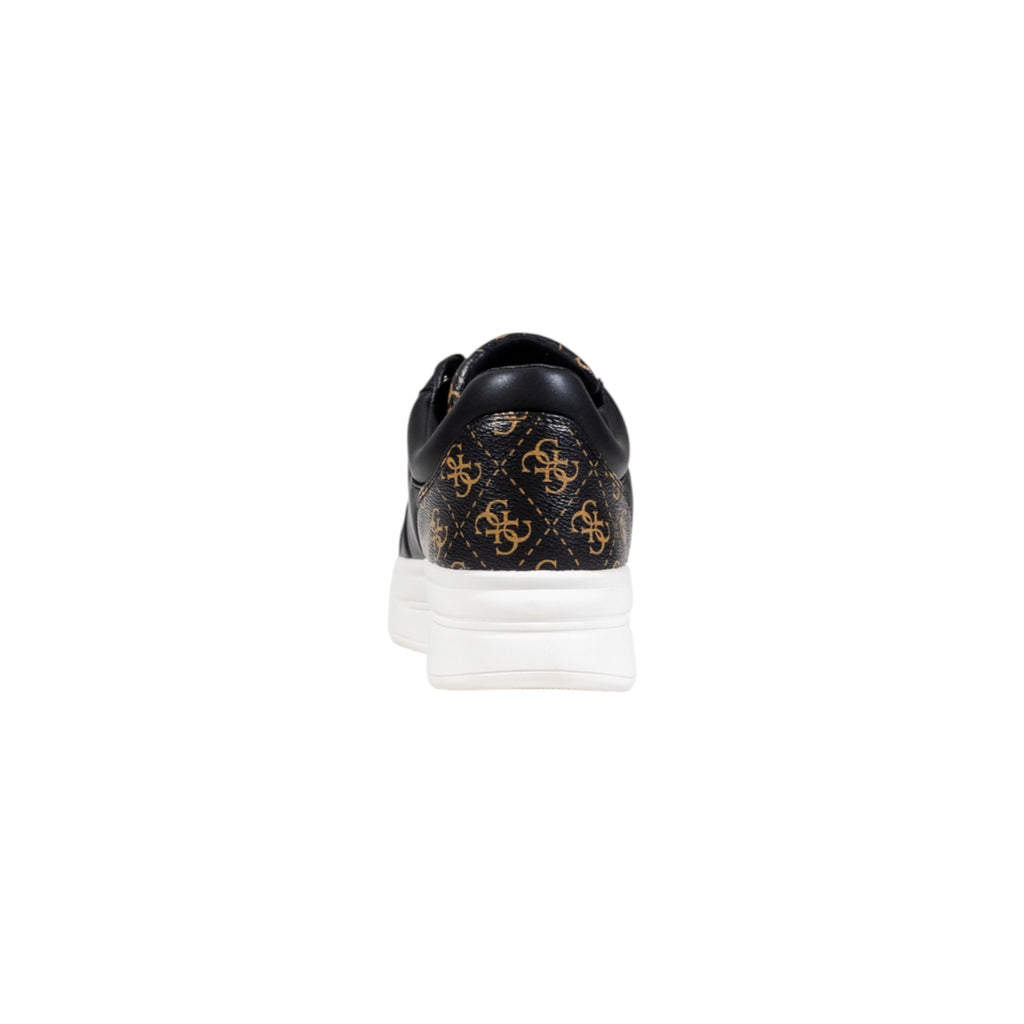 Guess — Women's Flfwll Pel12 sneakers - black color — view 4
