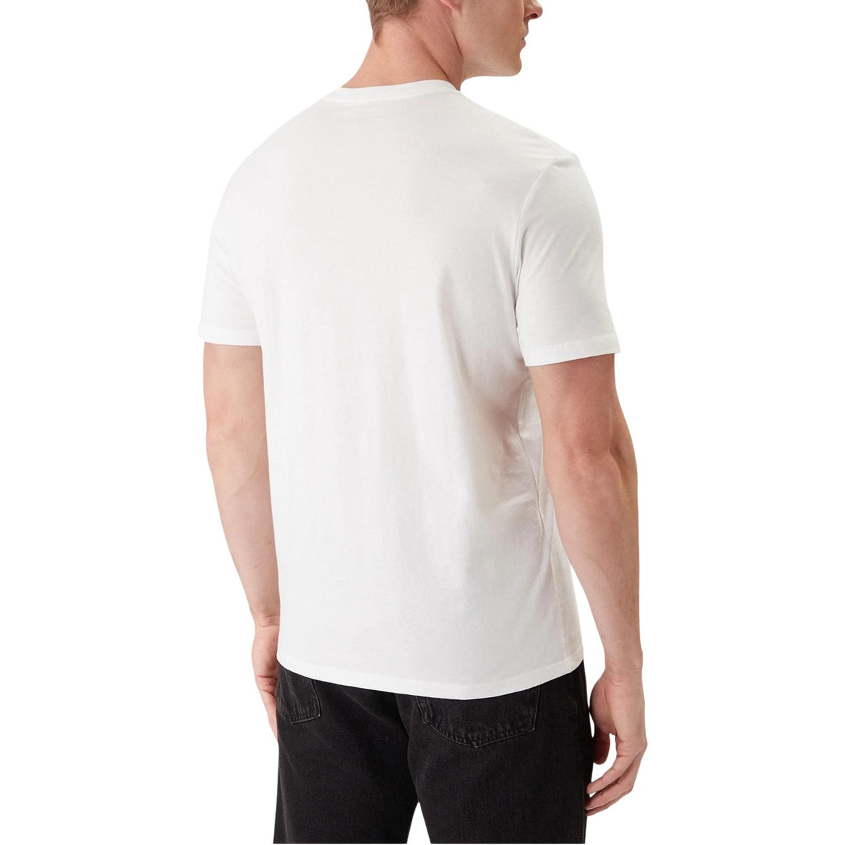 Calvin Klein Jeans — Men's white T-shirt LV04RB866G — view 3