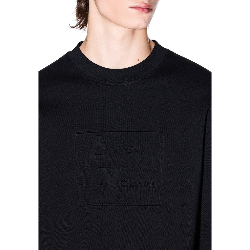 Armani Exchange — Sweatshirt XM001371 zwart heren — afbeelding 4