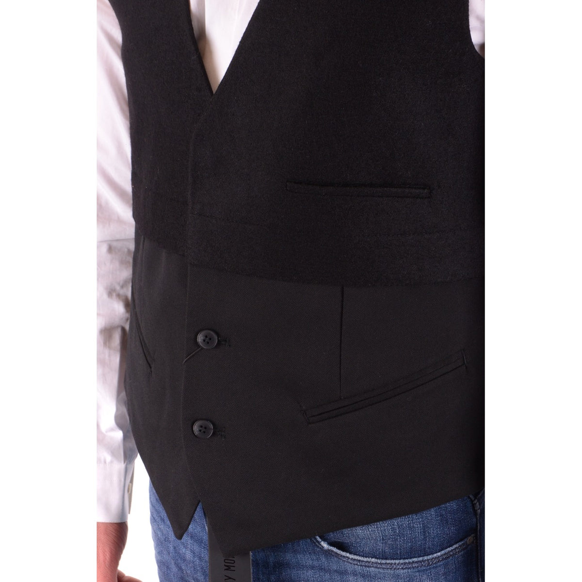 Antony Morato — Gilet réf. B_36804 noir homme — vue 5