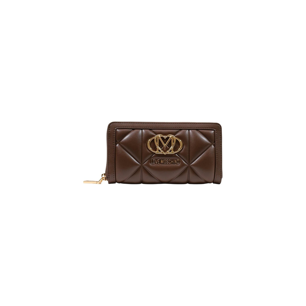 Love Moschino — Brown wallet 18 × 10 × 2 cm women