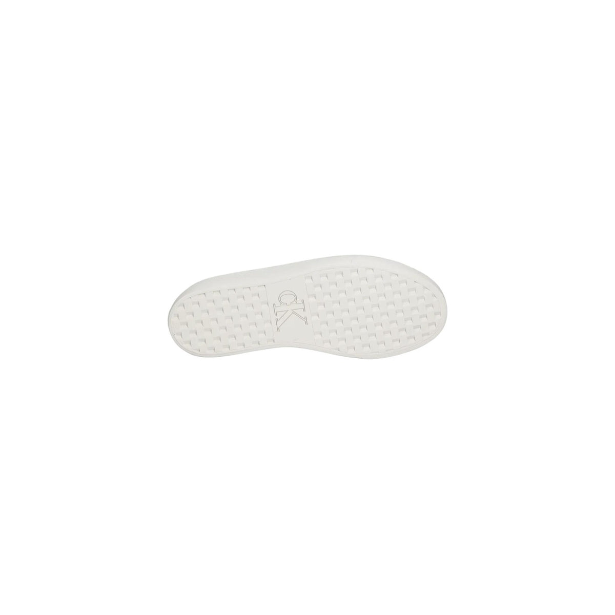 Calvin Klein Jeans — Baskets Blanches en cuir femme — vue 5