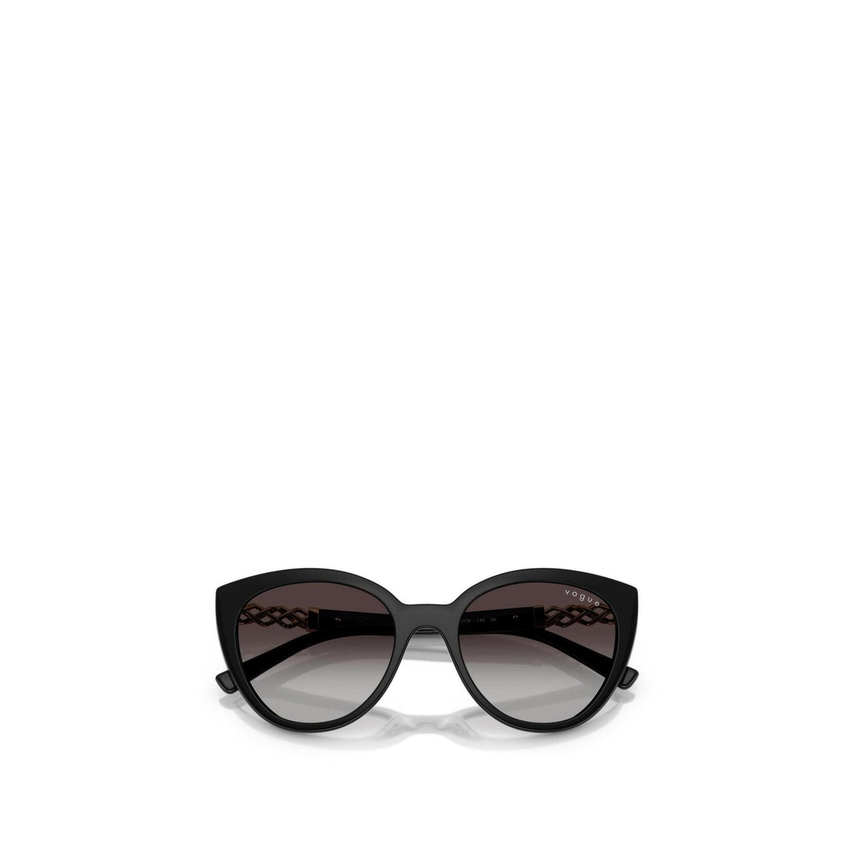 Vogue Eyewear — Women's 53mm Black Cat-Eye Sunglasses — view 3