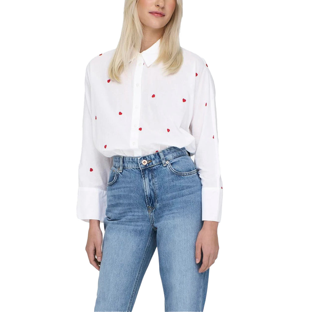 Only — overhemd ref. 15283743 wit voor dames — afbeelding 4