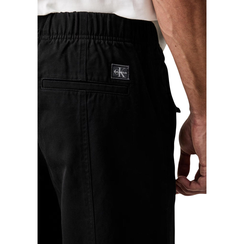 Calvin Klein Jeans — Schwarze Herrenhose — Ansicht 4