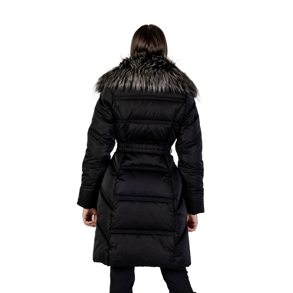 Guess — Women's W5bl33 Wg092 jacket - black color — view 2