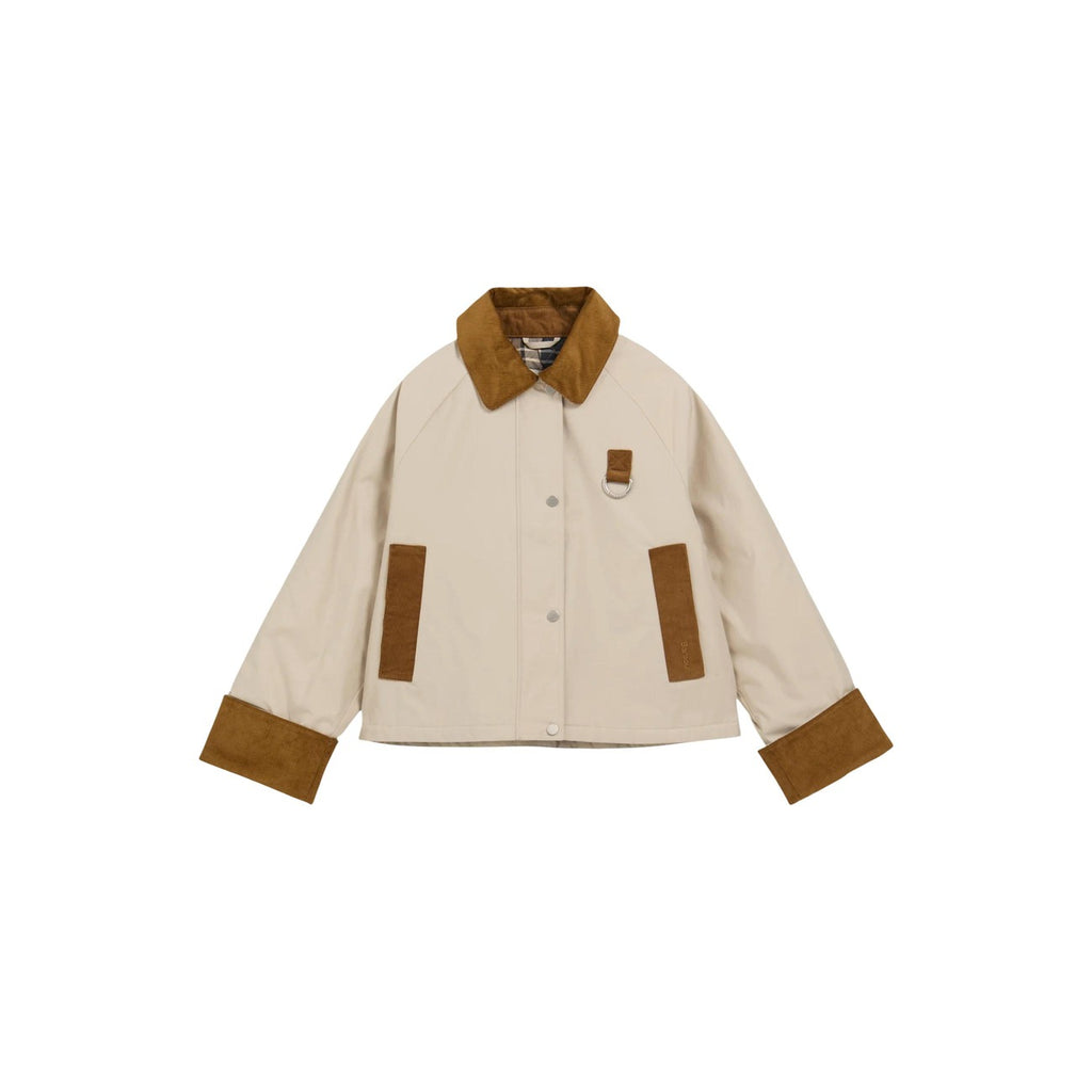 Barbour — Beige Wendy Casual Damenjacke — Ansicht 2