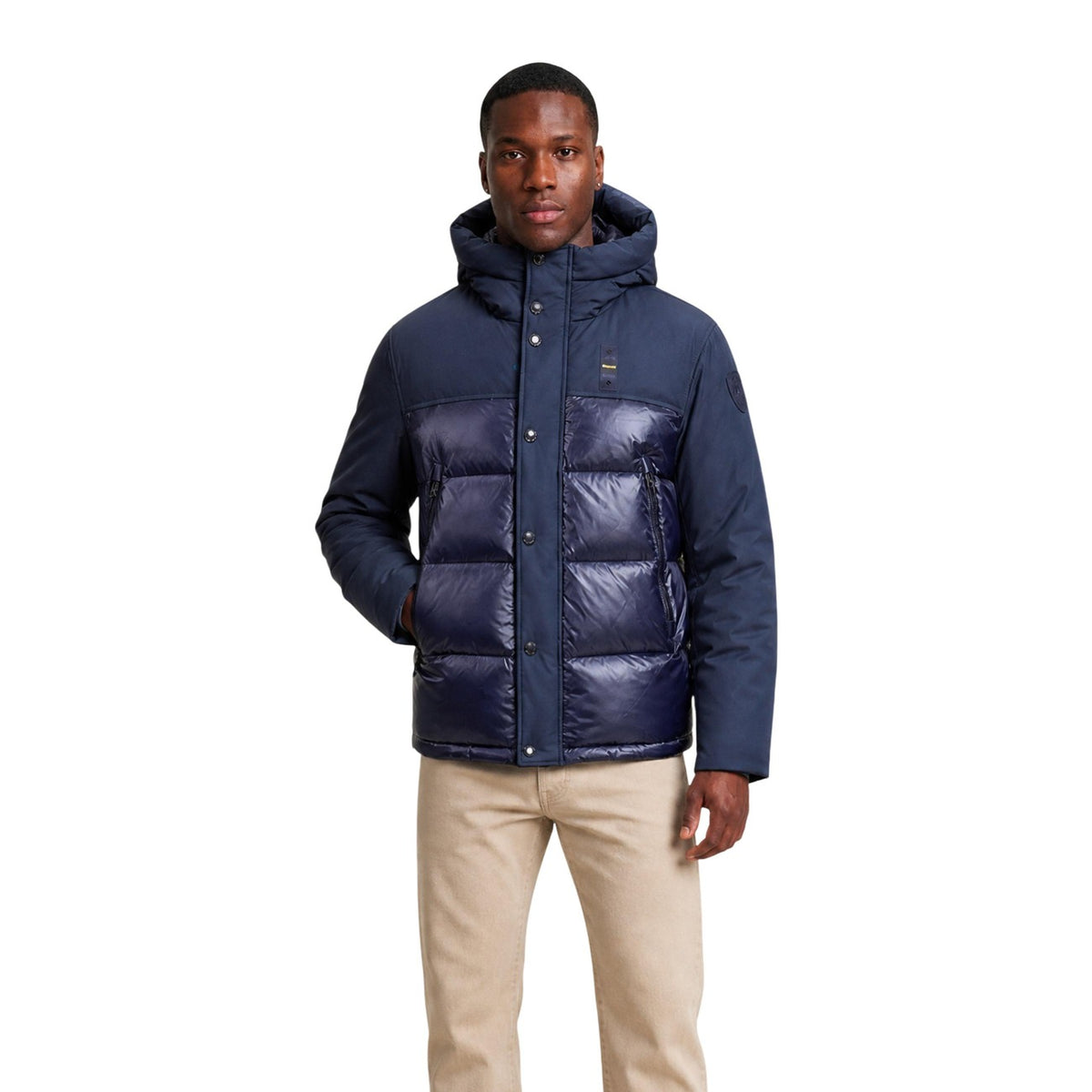 Blauer — Doudoune Brook bleue homme