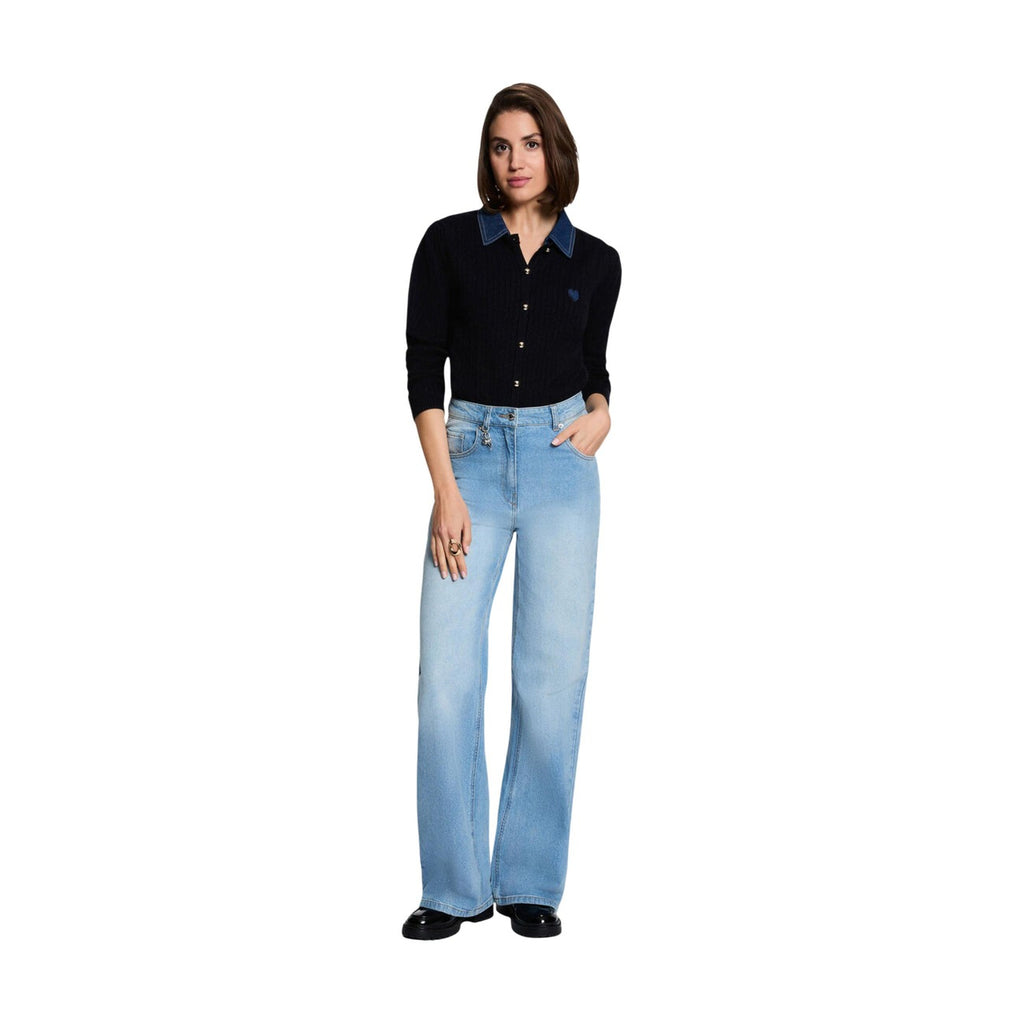 Morgan — Women’s black sweater — view 5