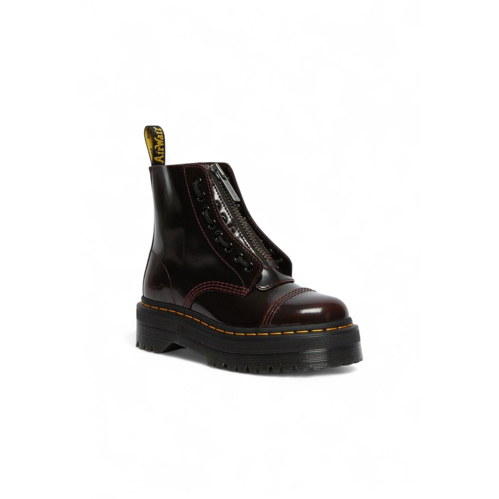 Dr. Martens — Boots ref. 25233600 in burgundy leather woman — view 4