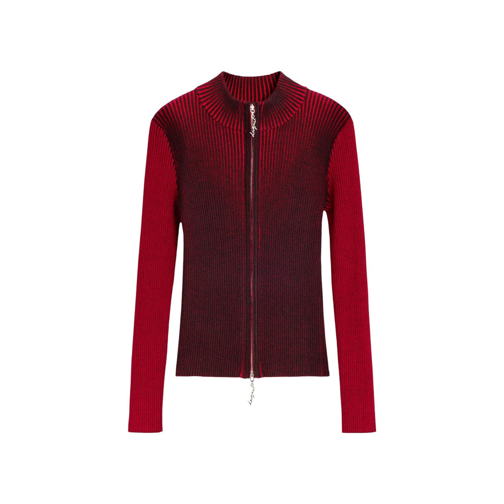 Desigual — Pull Bloody rouge femme — vue 5