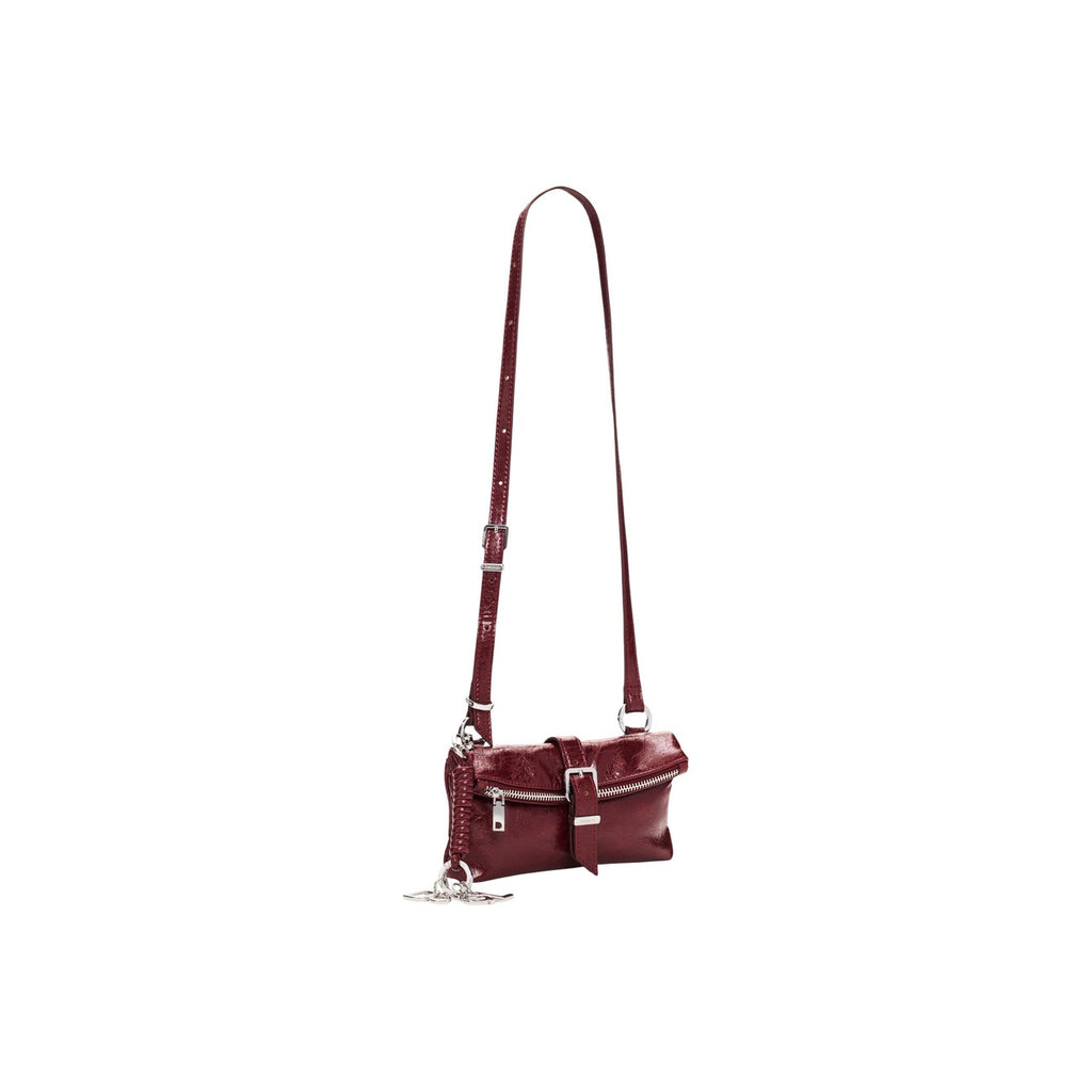 Desigual — Mone Half Logo Clutch Mi Damen-Geldbörse rot — Ansicht 3