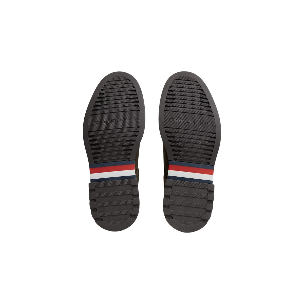 Tommy Hilfiger – Grüne Herren-Slipper aus Leder — Ansicht 4