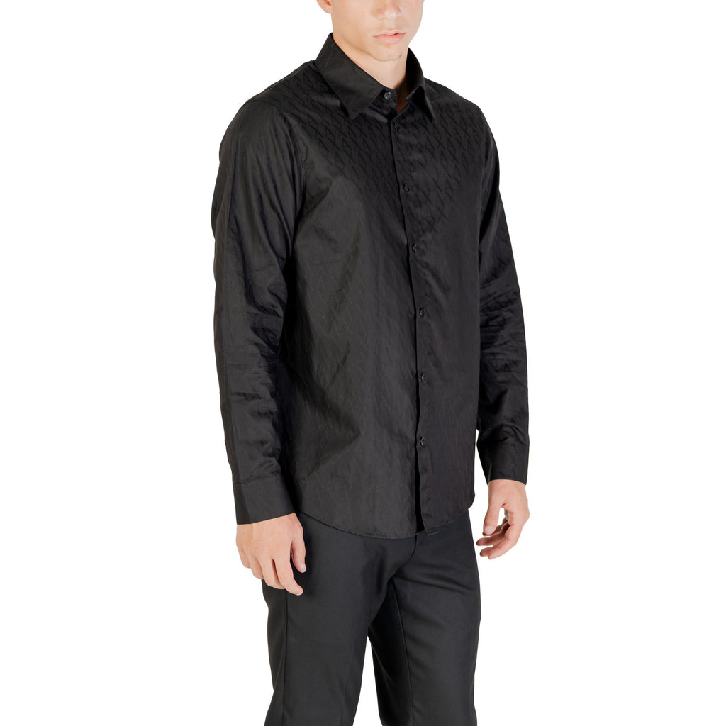 Armani Exchange — Men's black shirt XM001587 — view 4