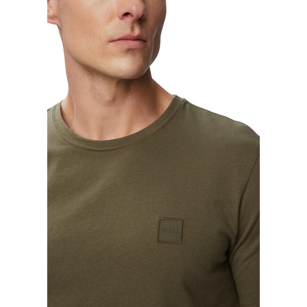 BOSS — Men’s green Tales t-shirt — view 4