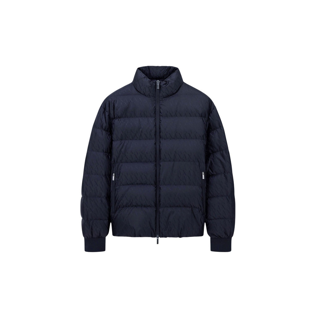 Armani Exchange — Blaue Herrenjacke — Ansicht 3