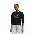Calvin Klein Jeans — Pull noir à imprimé femme