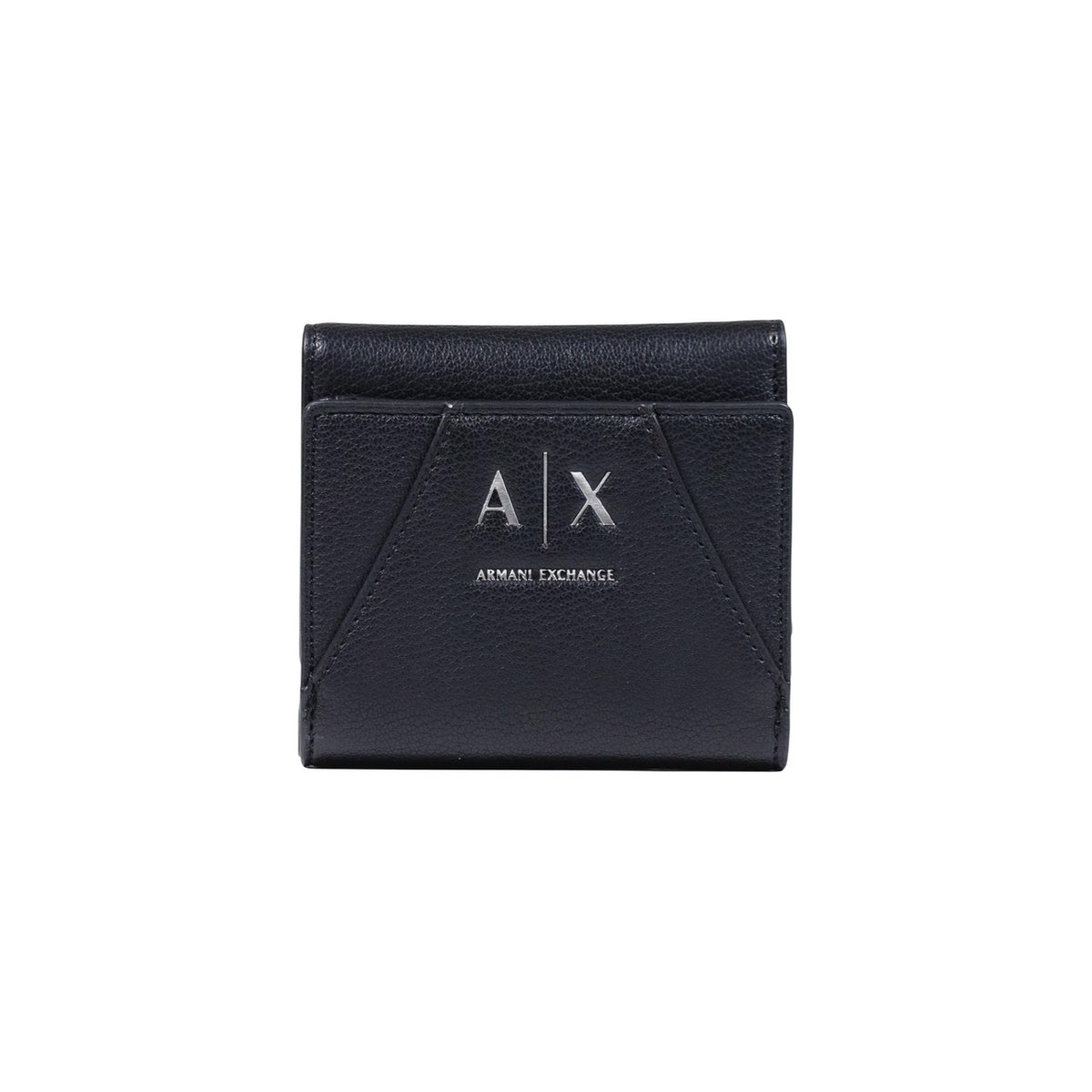 Armani Exchange — Compacte zwarte damesportefeuille