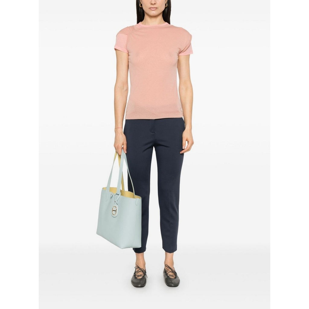 Pinko — Trousers V_32676 blue woman — view 2