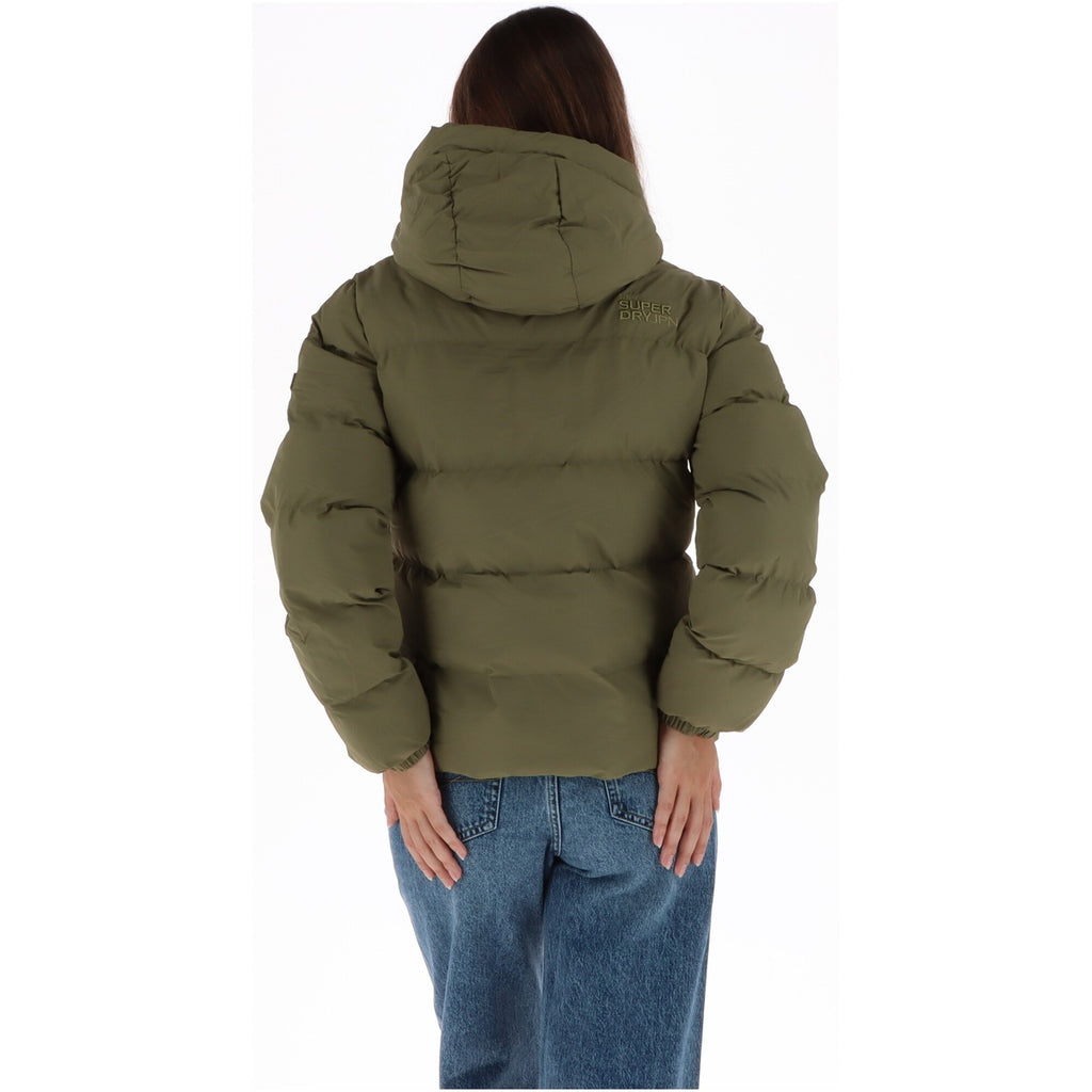 Superdry — Veste verte à capuche femme — vue 3