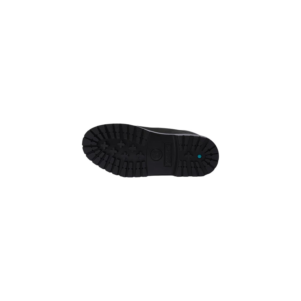 Timberland — Bottes Stone Street imperméables en cuir noir femme — vue 3