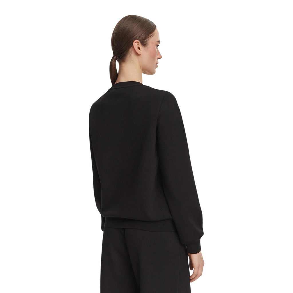 Liu Jo — T-shirt noir réf. FELPA CHIUSA femme — vue 3