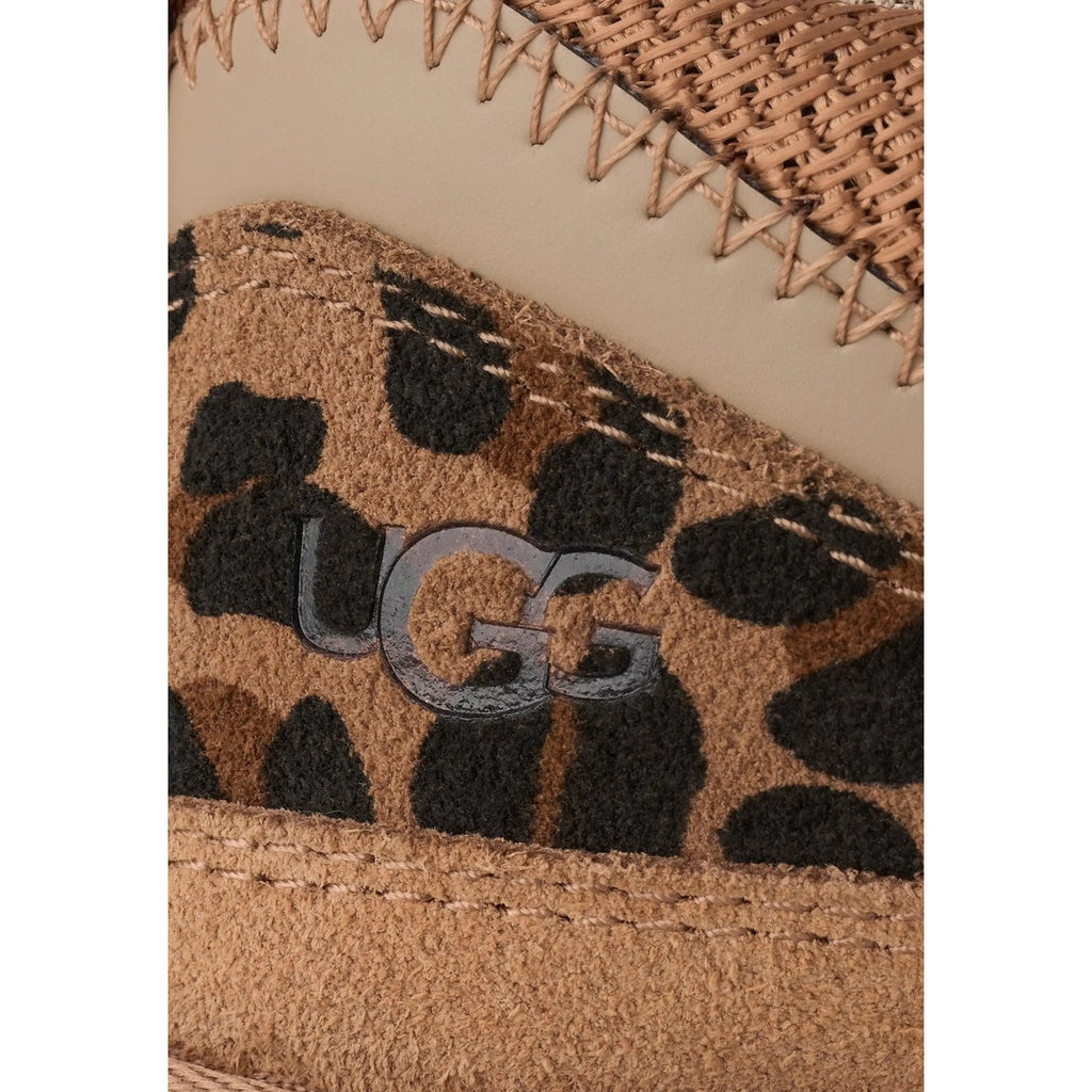 UGG — Children's brown Lowmel Spotted sneakers — view 4