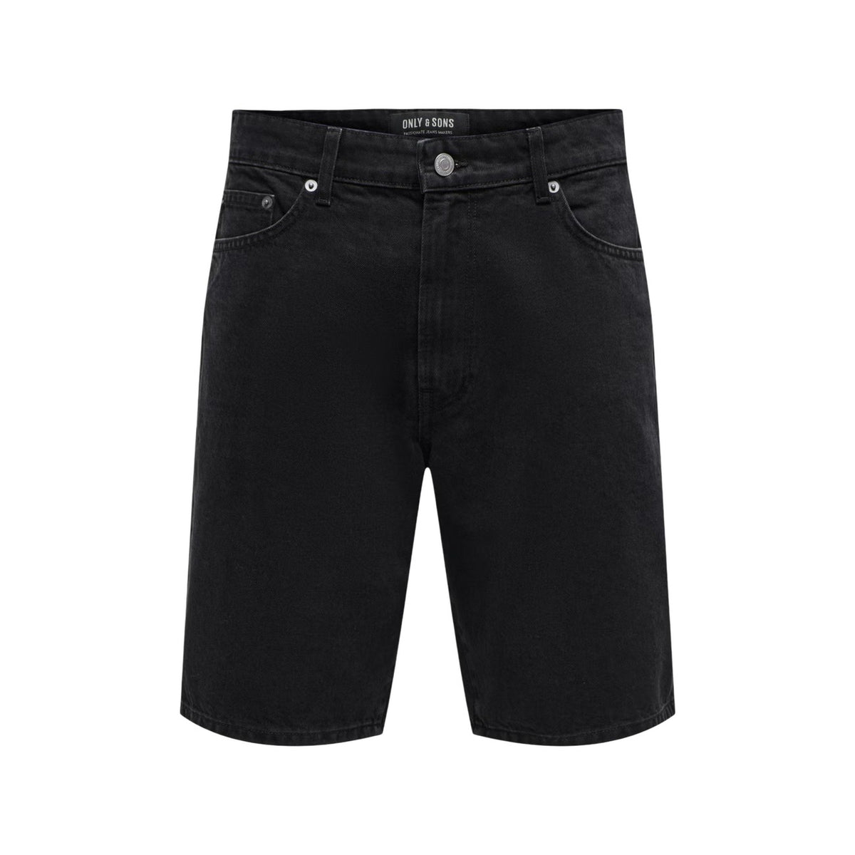 Only & Sons — Men’s black Fade shorts — view 3