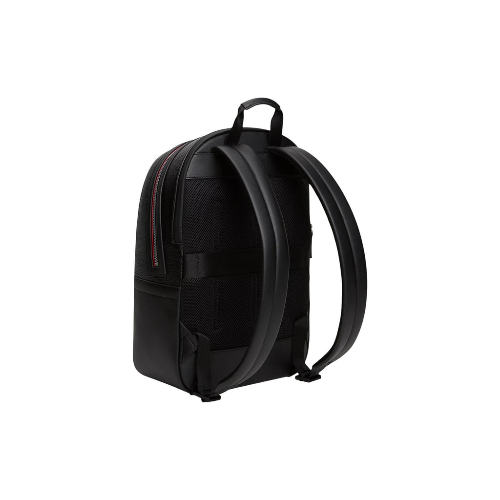 Tommy Hilfiger — Men's black Central Dome backpack — view 3