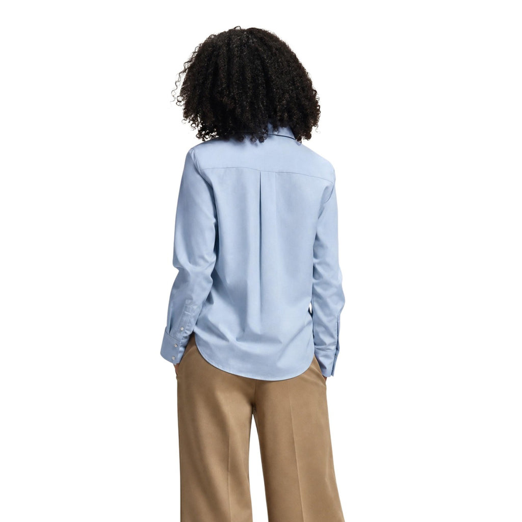 Only — ONLALLEGRA light blue women’s shirt — view 2
