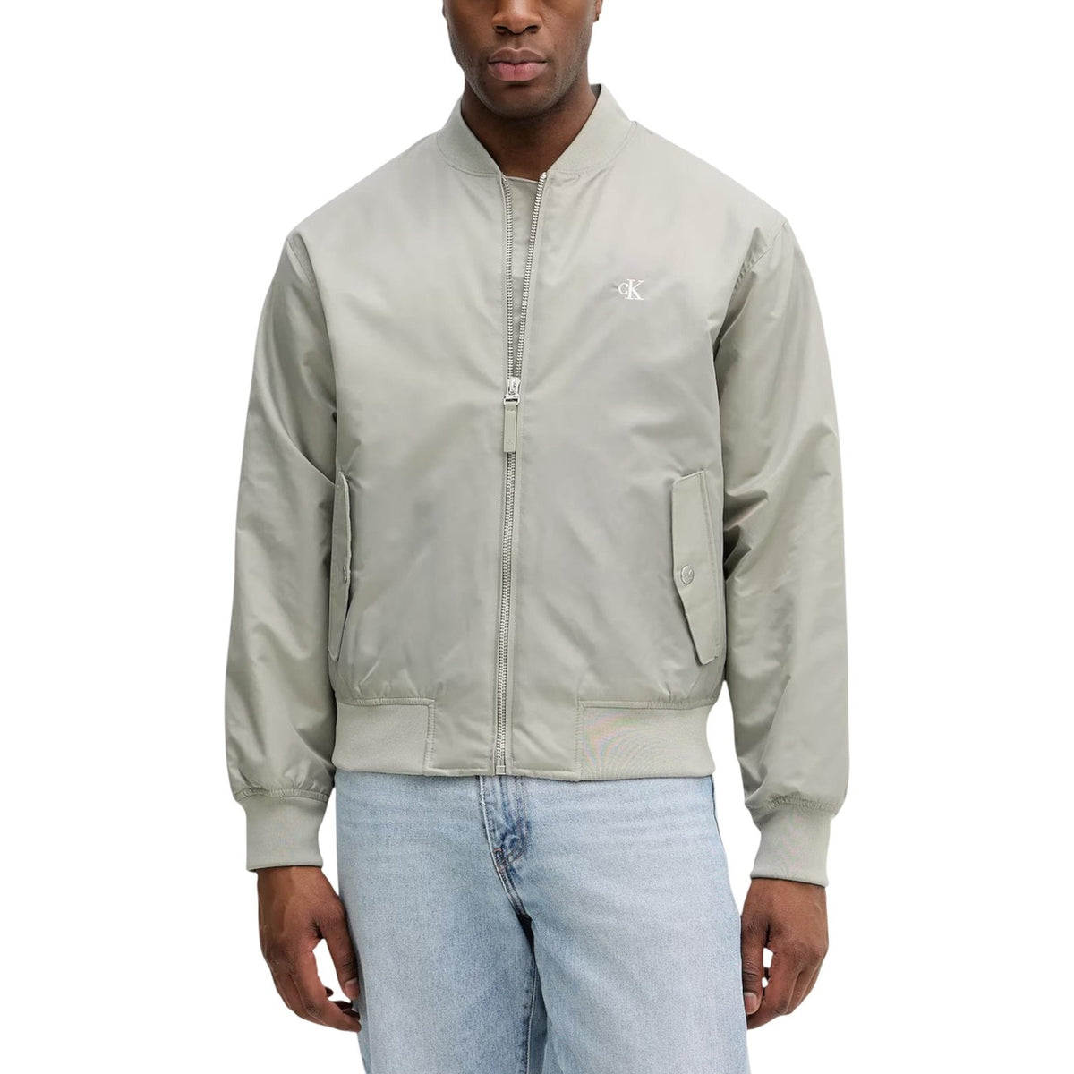 Calvin Klein Jeans — Veste LV04RC526G Verte homme