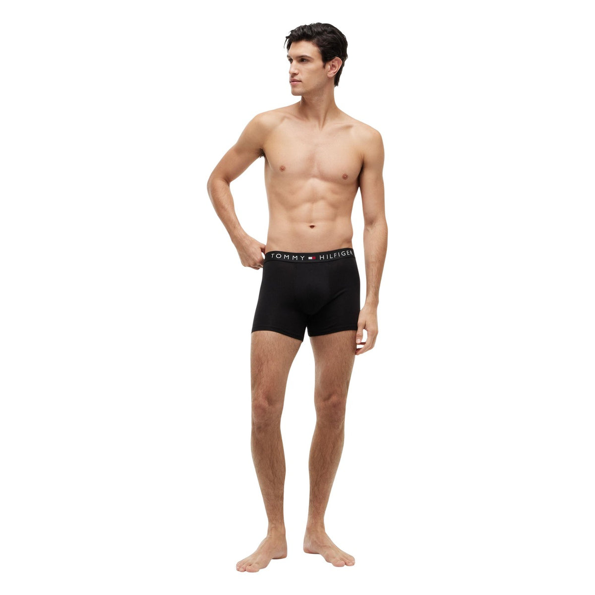 Tommy Hilfiger — Pack of 3 men's black DTM boxers — view 2