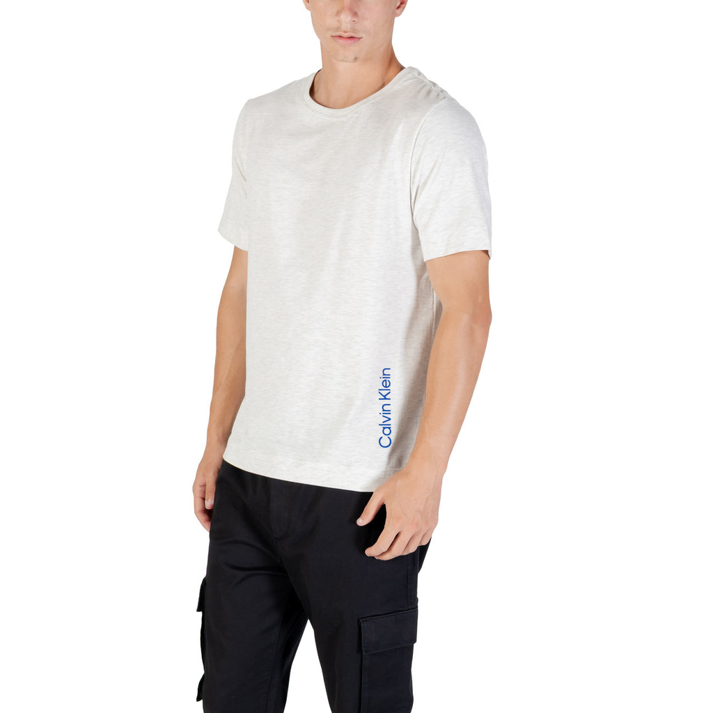 Calvin Klein Sport — Men’s gray printed t-shirt — view 4