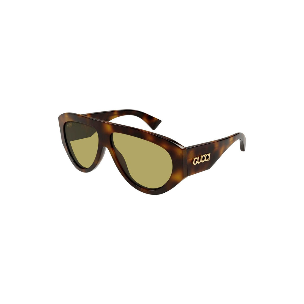 Gucci — Lunettes de soleil GG2128S vert homme — vue 3