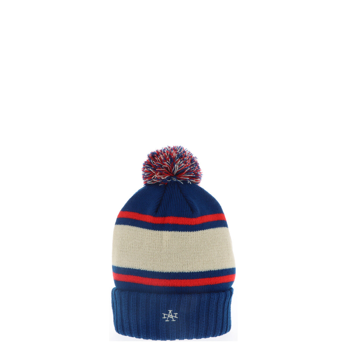 American Needle — Men's Blue Striped Beanie SMU793A