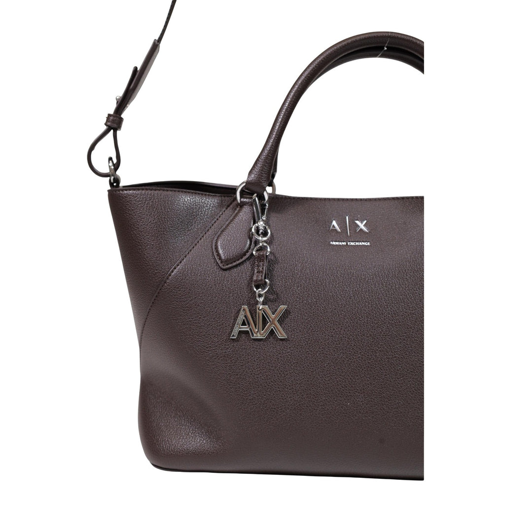 Armani Exchange — Sac marron femme — vue 3