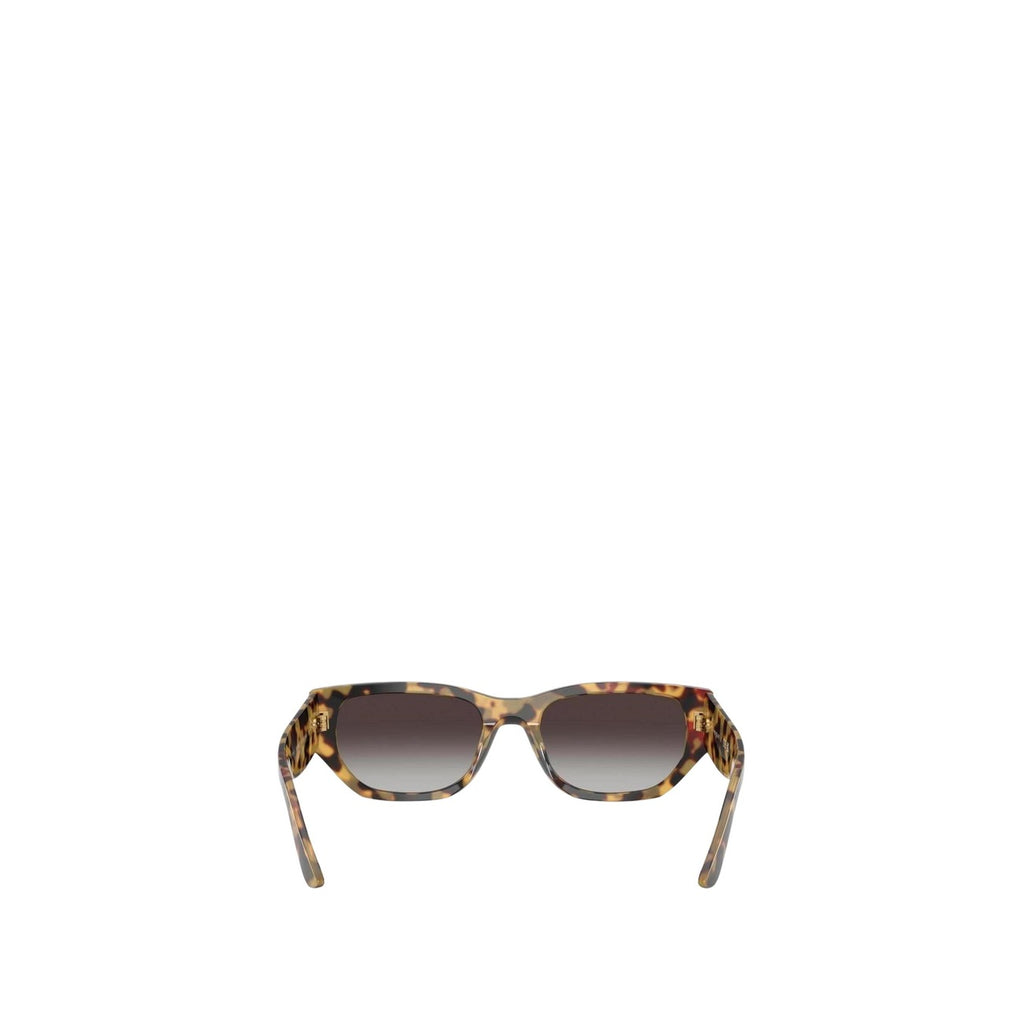 Vogue Eyewear — Rechthoekige zonnebril van bruin acetaat voor dames — afbeelding 4