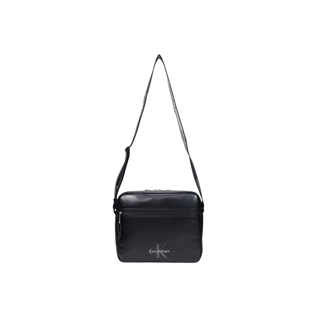 Calvin Klein — Black bag ref. BOLD LOGO WEBBING LAPTOP FLIGHT man — view 5