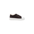 Armani Exchange — Baskets en cuir marron femme