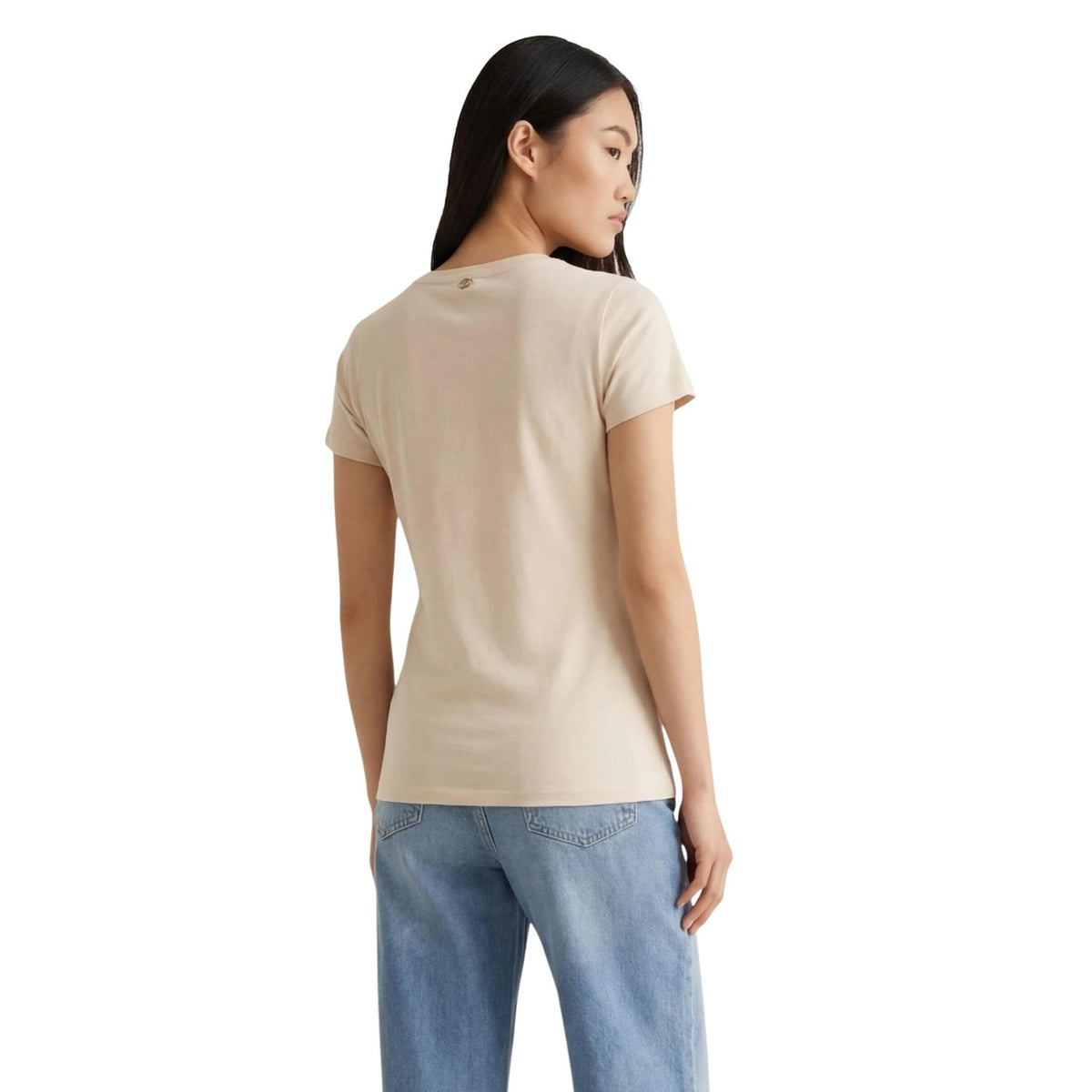 Liu Jo — Beige t-shirt ref. TA6155 JS923 woman — view 2