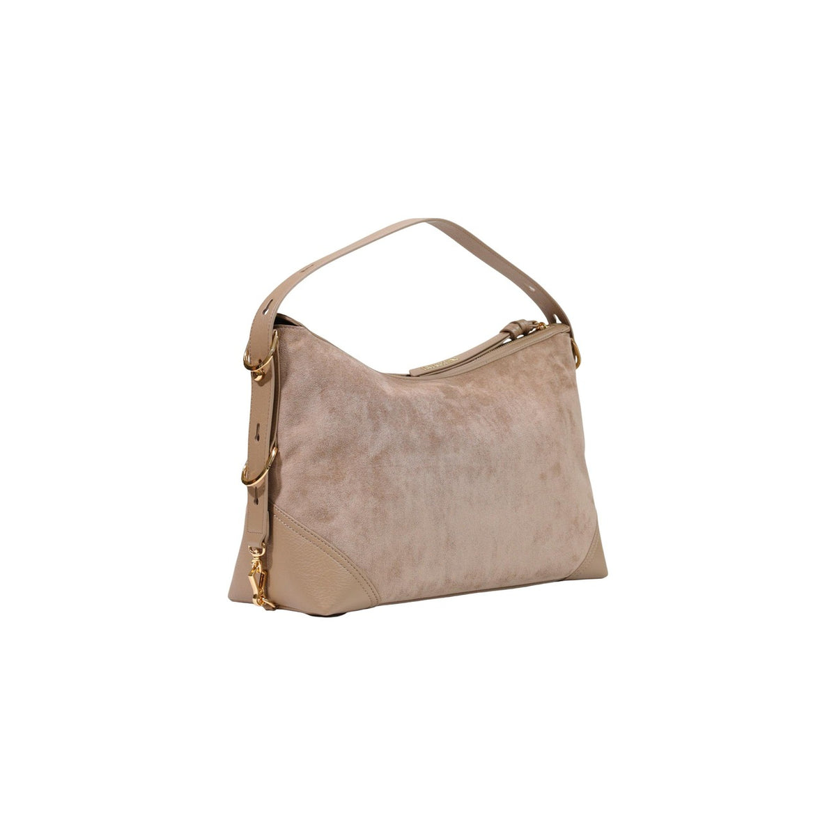 Love Moschino — Beige Handtasche 10 × 25 × 10 cm Damen — Ansicht 3