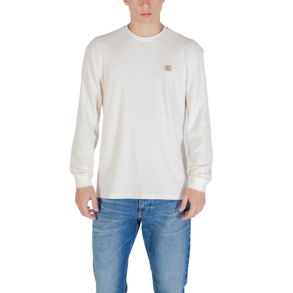 Calvin Klein Jeans — Pull LV040EM217 noir homme — vue 5