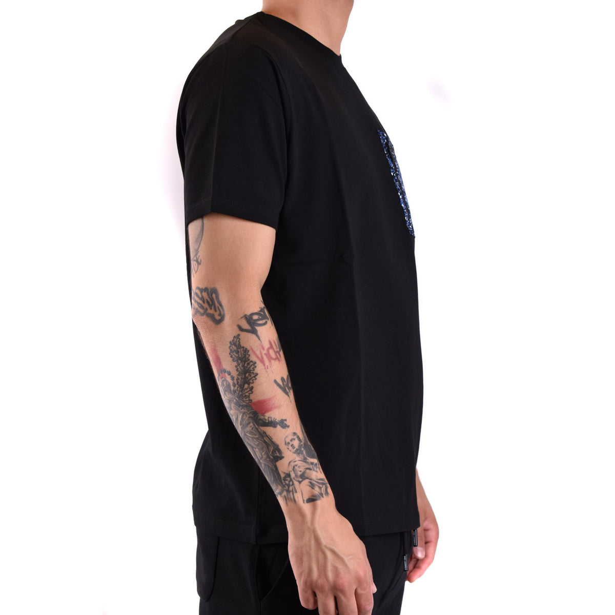 Karl Lagerfeld — T-shirt réf. B_44532 noir homme — vue 2